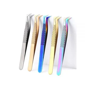 EYELASH TWEEZERS STAINLESS STEEL